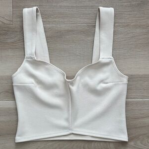 A&F - Sweetheart Crop Tank